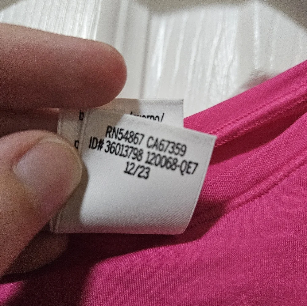 Victoria's Secret PINK Base Stretch Bodysuit in Pink Berry Small